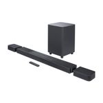 JBL Bar 1300 3D Home Entertainment Bar with 2 Detachable Surround Sound Speakers and Wireless Subwoofer, Dolby Atmos and MultiBeam, Black