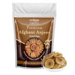 Vedyaz Organics Premium Dried Afghani Anjeer (Dried Figs) - 250 gm - Rich source of Fibre Calcium & Iron | Improves Digestive Health | Low in calories and Fat Free | Immunity Booster