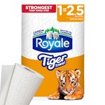 Royale Tiger Strong Paper Towel, 1 Equal 2.5 Rolls, 123 Sheets per Roll