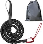 Bicycle Towing Rope,Bike Tow Rope Bungee with Attachment,Trailer Bike Mountain Bike Tow Rope Pulling Strap Bike Bungee Tow Rope,Bike Towing Strap Child Bike Stretch Bungee Cord for Any Bicycle,Black