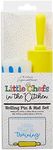 C.R. Gibson Kids in The Kitchen Silicone Mat and Rolling Pin for Children, Multicolor