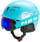 Kids Ski Helmet Snowboard Snow Sled Helmet for Kids Youth and Toddler w/Matching Goggles Age 2-6 Y and 5-12 Y ASTM Certified