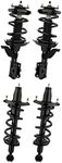 AUTOSAVER88 Complete Quick Strut Compatible with 2001 2002 2003 2004 2005 Civic Front & Rear Shock Absorber