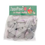 ZippyPaws - Burrows Replacement Miniz Bunnies 3-Pack - Plush Refills for Interactive Dog Toys for Boredom - Hide and Seek Dog Toys and Puppy Toys, Colorful Squeaky Dog Toys for Small and Medium Dogs