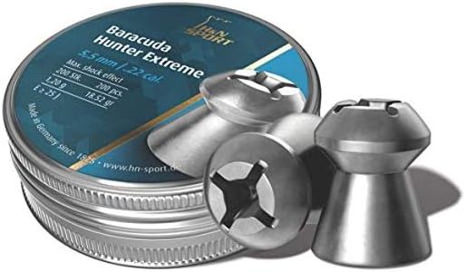 H&N Sport Baracuda Hunter Extreme .22/5.5mm Air Gun pellets (200ct) L212