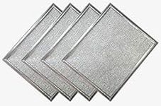 Amazinpure 97006931 BP29 10.5 x 8.75 in Range Hood vent Filter Compatible with Kitchen exhaust fan filter s97006931 88150 99010121 broan 41000 40000 f40000 6105c thin Aluminum, 4 Pack