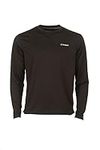 Snugpak 2nd Skinz WGTE Coolmax Long Sleeve Top - Moisture-Wicking Fabric Base Layer T Shirt - Unisex, Lightweight, Classic Fit - Thermal Base Layer Top for Hiking, Sports (M) Black