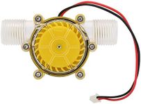 Hydroelectric Power Generator, F50 Micro Hydro Water Turbine Generator DC Pump Flow Energy Water Wheel Generator Motor Water Turbine Generator Kit Electric Generator(12V)