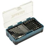 Makita B-36201 Metric High Speed Steel Drill Bit, Screw Bit and Socket Set (48 Piece)
