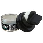 PRO Shoe Cream with Applicator (Neutral) | Leather Shoe Polish Cream | Nourishing Natural Wax Formula for Long-Lasting Shine | Shoe Cream for Leather Shoes(50ML)