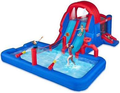 Sunny & Fun Ultra All-Play Inflatable Water Slide Park & Bounce House