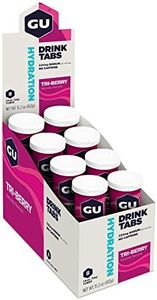 GU Energy Hydration Electrolyte Drink Tablets, Tri-Berry, 8-Count