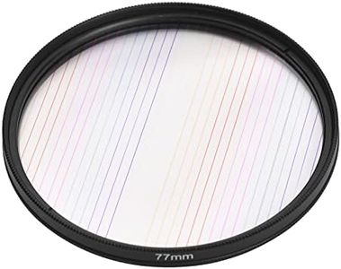 Andoer Filtro Effetto Anamorfico 77Mm Rainbow Streak Lens Filter Effetti Speciali Filtro Anamorfico In Vetro Ottico Per Fotocamere Dslr