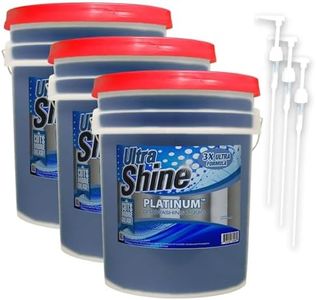 Ultra Shine 3X Platinum Concentrated Liquid Dish Soap, 5 Gallon, 3-Pack