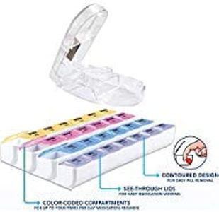 Apex Carex pill organizer and pill cutter combo kit