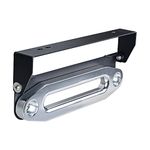 10" High-Grade Aluminum Hawse Fairlead 8000-15000 LBs + 254mm Flip-Up Mounted License Plate Holder Kit