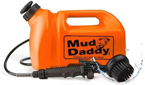 5 Litre Mud Daddy Portable Pet Washing Device | Muddy Walks | Pet Cleaning | Grooming | Orange