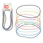 Scunci No-slip Grip Flat Bright Headwraps