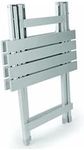 MOMYMUST Table Never Rust Aluminum Blue X Size