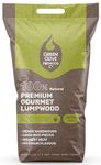 Green Olive Firewood - Premium Gourmet Lumpwood bbq Charcoal - Restaurant Grade Charcoal Barbecue - ideal for Charcoal Barbecues, fire-pits and outdoor grilling - bbq coal 5.5 Kg