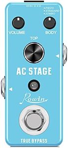 Rowin Acoustic AC Stage Acoustic Guitar Simulator Pedal