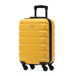 Flight Knight Lightweight 4 Wheel ABS Hard Case Suitcases Cabin Carry On Hand Luggage Approved for Over 100 Airlines Including easyJet, British Airways, RyanAir, Virgin Atlantic, Emirates & Many More