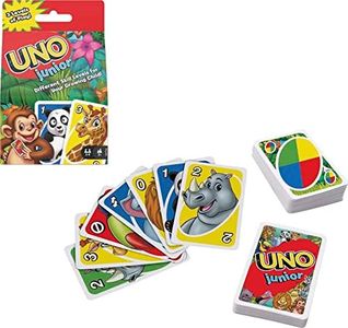 UNO Junior Card Game with 45 Cards, Gift for Kids 3 Years Old & Up