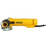 DEWALT DWE4235 1400W, 125mm Medium Angle Grinder with DES Technology and Innovative Anti Vibration System (Yellow)