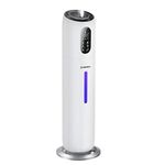 Humidifiers for Bedroom Large Room, ZXBEER 9L Top Fill Ultrasonic Humidifier with 360°Nozzle 7 Color Light Auto Shut-Off, 3 Modes Run Up to 48 Hrs Super Quiet Cool Mist Humidifier for Home Baby Adult