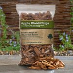 Gwernyfed Wood Apple BBQ Smoker/Smoking Chips - 1 Litre - (Cherry, Apple, Oak, Alder, Hickory & Whiskey) for Smoking Food (Apple)