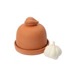 Dexam 17851022 Terracotta Garlic Baker, 13cm