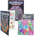 Pobuu 3 Pack Adult Colouring Book,6