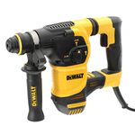 DEWALT D25333K-240V SDS Plus Brushless Rotary Hammer Drill, 240 V, Yellow/Black, 30 mm