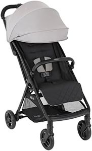 Graco Myavo - Passeggino compatto con parapioggia, adatto dalla nascita fino a circa 4 anni (0-22 kg), peso di soli 5,8 kg, pieghevole in un secondo, con una mano, grigio steeple fashion