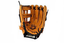 SL-127 REG Leather baseball glove, outfield, size 12.7'', brown