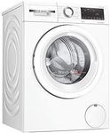 Bosch Home & Kitchen Appliances Bosch WNA134U8GB Serie 4 Freestanding Washer Dryer with AutoDry, Wash & Go 60, IronAssist and SpeedPerfect, 8kg/5kg load, 1400rpm spin, White