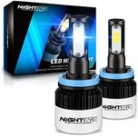 NIGHTEYE H11 Led Headlight Bulbs, 2