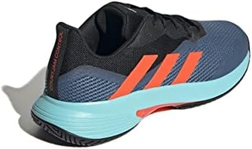 adidas Men's Courtjam Control M Tennis Shoes, Negbas Agupul Azualt, 9.5 UK