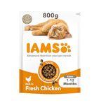 IAMS Complete Dry Cat Food for Kittens with Chicken 800 g