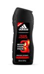 Adidas - Team Force 3-in-1 Shower Gel for Men - Energising - Shampoo - Multi-Benefits - 250 ml