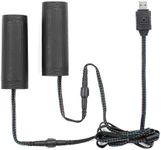 KEMIMOTO ATV Heated Grips, 6-Level Adjustable USB Handlebar Heater, IP67 Waterproof Motorcycle Heated Grip Pads for 22mm Motorcycle/ATV Handlebars