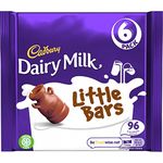 Cadbury Dairy Milk Little Bars, 6 x 18g