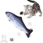Floppy Fish Cat Toy,Electric Fish C