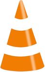 Amscan 9906589 - On The Road Birthday Party Cone Hats - 8 Pack