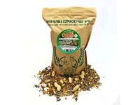 Chubby Mealworms Natural Seed & Nut Mix Forest Feast Squirrel Food (2kg), Natural Seed & Nut Mix Food for Chipmunks & Squirrels, Squirrel Feed Includes Sunflower, Peanuts, Naked Oats, Nuts in Shells