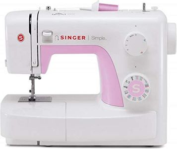 Singer 3223 Simple Macchina per Cucire Automatica, Bianco, 38,5x19x29 cm