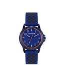 Lacoste Analogue Quartz Watch Unisex with Blue Silicone Bracelet - 2020148