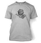 Critical Hit (cyclops) T-shirt - Sport Grey Small (34/36")