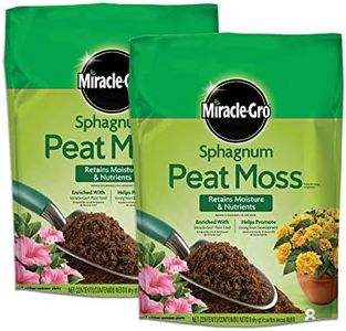 Miracle-Gro Sphagnum Peat Moss, 8 qt., For Containers and In-Ground