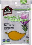 Club House, Quality Natural Herbs & Spices, Organic Ground Turmeric, 39g